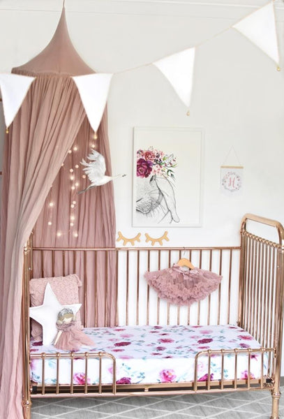 Snuggle Hunny Fitted Cot Sheet - Wanderlust