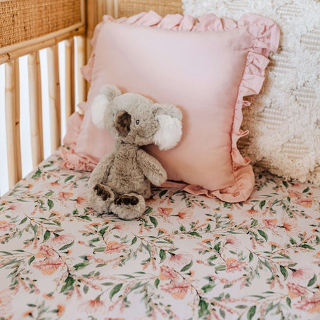 Snuggle Hunny Fitted Cot Sheet - Paradise