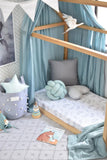 Snuggle Hunny Fitted Cot Sheet - Wild Fern
