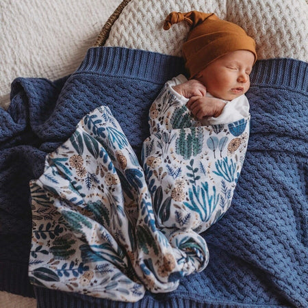 Snuggle Hunny Organic Muslin Wrap - Wild Fern