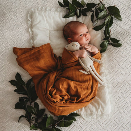 Snuggle Hunny Organic Muslin Wrap - Wild Fern