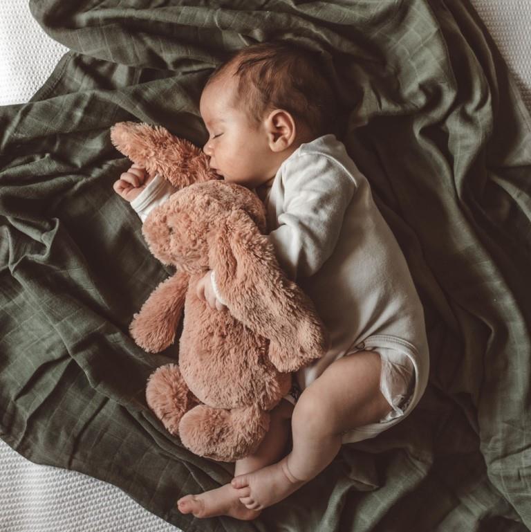 Snuggle Hunny Organic Muslin Wrap - Dusty Olive
