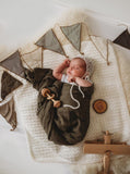 Snuggle Hunny Organic Muslin Wrap - Dusty Olive