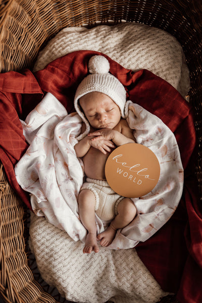 Snuggle Hunny Organic Muslin Wrap - Paradise