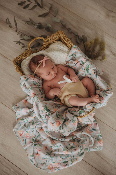 Snuggle Hunny Organic Muslin Wrap - Wattle