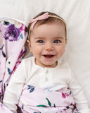 Snuggle Hunny Petite Velvet Bows - Rose Pink