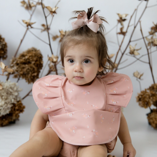 Snuggle Hunny Waterproof Snuggle Bib - Daisy