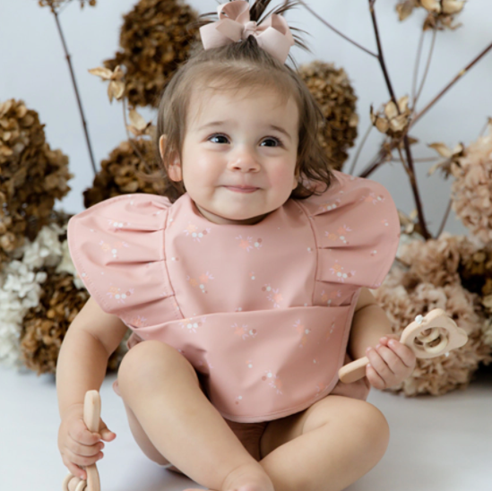 Snuggle Hunny Waterproof Snuggle Bib - Daisy