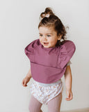 Snuggle Hunny Waterproof Snuggle Bib - Mauve