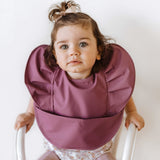 Snuggle Hunny Waterproof Snuggle Bib - Mauve