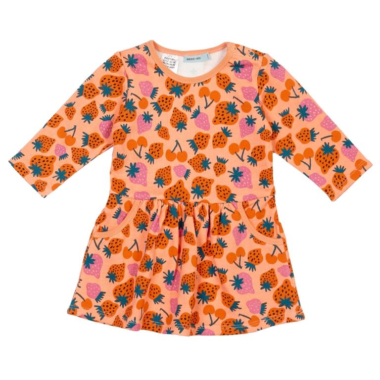 Goldie + Ace Gathered Pocket Dress - Strawberry Patch