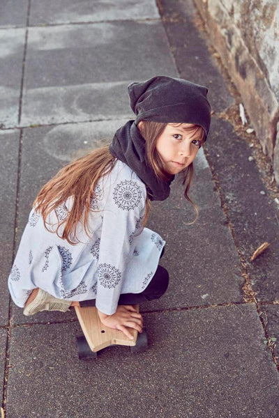 Sunday Soldiers Raw Edge Pocket Dress - Mandala