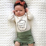 Tenth & Pine Long Sleeve Onesie - Daddys Favorite Human