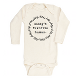 Tenth & Pine Long Sleeve Onesie - Daddys Favorite Human