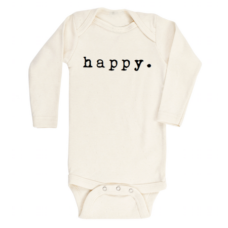 Tenth & Pine Long Sleeve Onesie - Loved - Clay