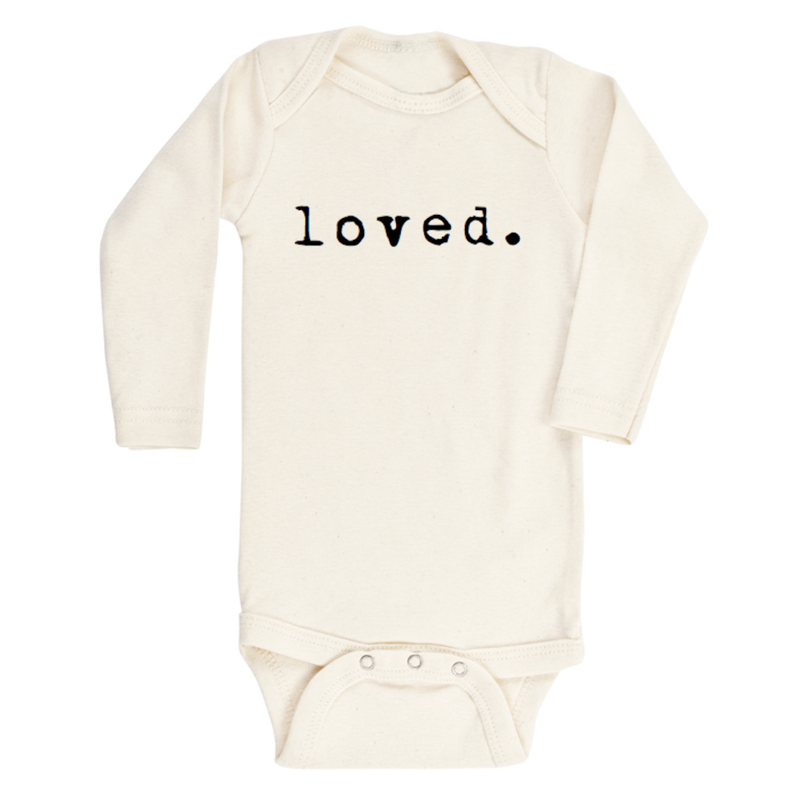 Tenth & Pine Long Sleeve Onesie - Loved