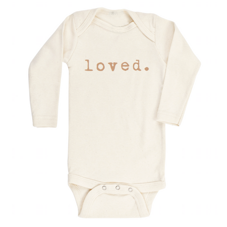 Tenth & Pine Long Sleeve Onesie - Happy