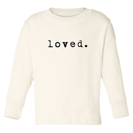Lupine and Luna Ember Linen Tee - Ivory