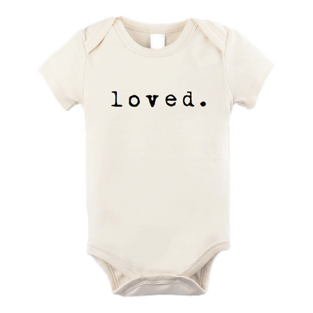 Tenth & Pine Long Sleeve Onesie - Loved