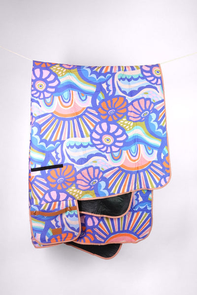 The Somewhere Co. Picnic Rug - Good Vibes Only