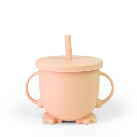 The Somewhere Co. Silicone Straw Cup - Duck Egg