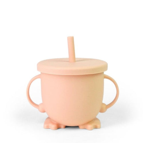 The Somewhere Co. Silicone Straw Cup - Blush