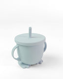 The Somewhere Co. Silicone Straw Cup - Duck Egg