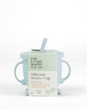 The Somewhere Co. Silicone Straw Cup - Duck Egg