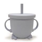 The Somewhere Co. Silicone Straw Cup - Duck Egg