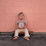 Tiny Gypsy Short Sleeve Tee - Wildflowers - Mauve