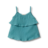 Wilson & Frenchy Calypso Ruffle Tank
