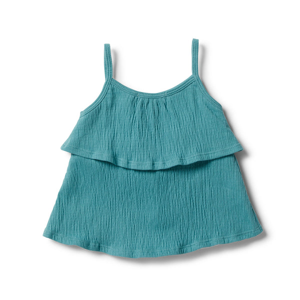 Wilson & Frenchy Calypso Ruffle Tank