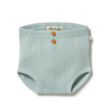 Wilson & Frenchy Organic Rib Nappy Pant - Pistachio