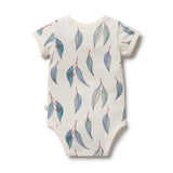 Wilson & Frenchy Organic Bodysuit - Blue Eucalyptus