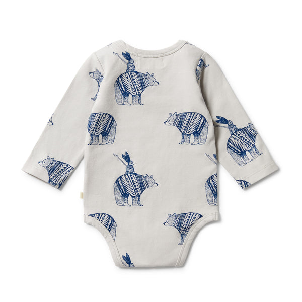 Wilson & Frenchy Organic Long Sleeve Bodysuit - Little Adventurers