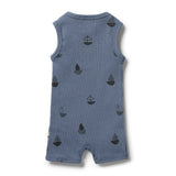 Wilson & Frenchy Organic Rib Growsuit - Billie Boats
