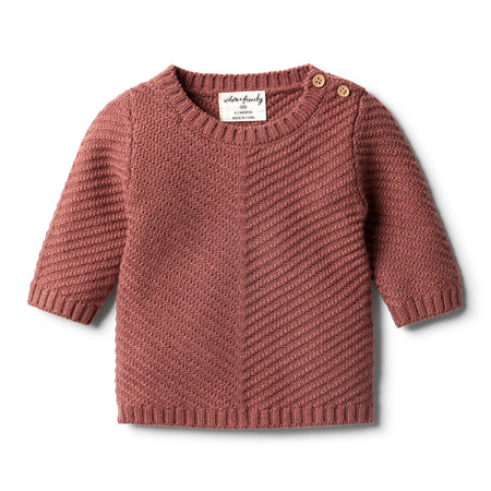 Goldie + Ace Mini Skivvy Top - Pompian Red
