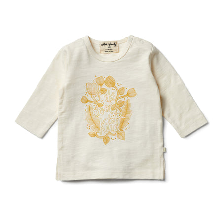 Goldie + Ace Sanderson Ribbed Collar T-shirt