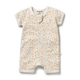 Wilson & Frenchy Organic Cotton Zipsuit - Little Garden