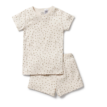 Wilson & Frenchy Organic Stripe Rib Bodysuit - Hazelwood Ecru