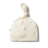 Wilson & Frenchy Organic Top Knot Hat - Little Blossom