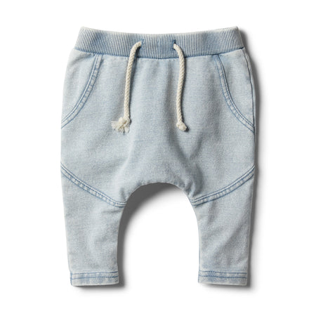 Wilson & Frenchy Organic Terry Growsuit - Ocean Stripe