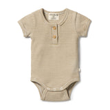Wilson & Frenchy Organic Stripe Bodysuit - Leaf