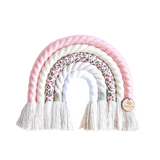 Wind & Willow Co Tassel Rainbow - Pretty in Pink Floral