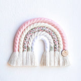 Wind & Willow Co Tassel Rainbow - Pretty in Pink Floral