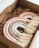 Wind & Willow Co Tassel Rainbow - Pretty in Pink Floral