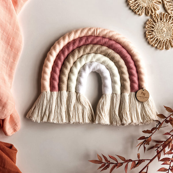 Wind & Willow Co Tassel Rainbow - Strawberries & Cream