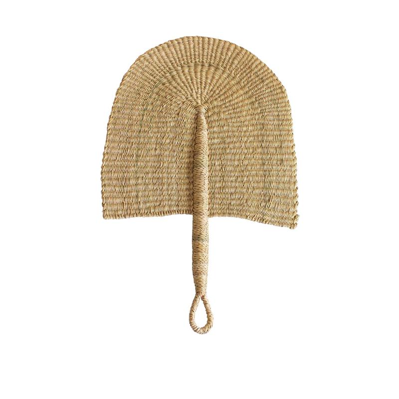 Woven African Fan - Natural