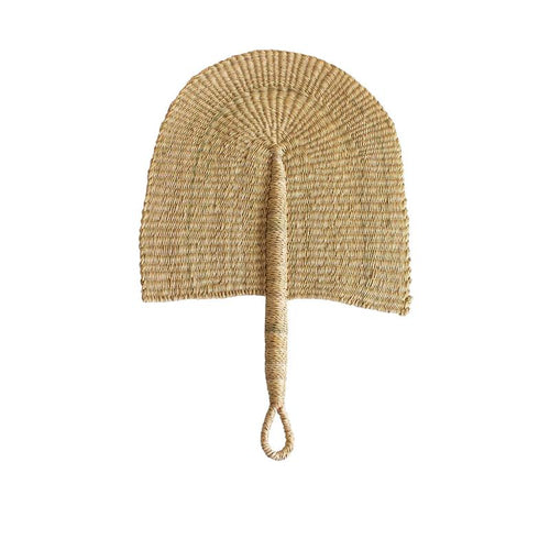 Woven African Fan - Natural