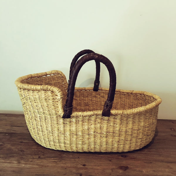 Mini Moses Basket - Natural
